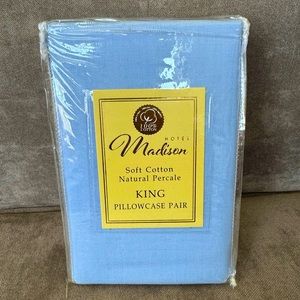 Madison | soft cotton natural percale | pillowcase